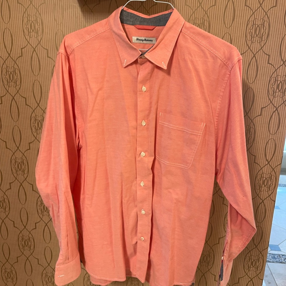 Men’s Tommy Bahama. Long sleeve button-down shirt. sz L
